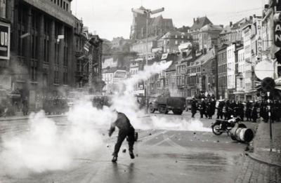 Boulevard de la Sauvenière à Liège le 6/1/1961